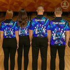 Funny Ball Bowling Custom Bowling Jersey Bowling Team Shirts Polo & 1/4 Zip