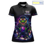 Custom Funny Neon Alligator Bowling Jersey Bowling League Bowling Team Shirts