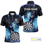 Custom Thunder Dragon Darts Shirt Darts Team Jerseys Dartboard Shirt Dart League