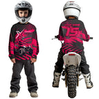 Custom Pink Off-Road Quad Bike Shirt Extreme ATV Motocross Shirts +