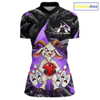 Custom Purple Funny Goat Bowling Team Shirts Bowling Jerseys Bowling League with Team