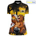 Custom Funny Beer Beaver Bowling Team Jersey Bowling Shirts Bowling Tournament
