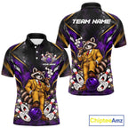 Funny Raccoon Bowling Shirt, Custom Bowling Shirts Bowling Team Jersey Bowling League