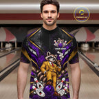 Funny Raccoon Bowling Shirt, Custom Bowling Shirts Bowling Team Jersey Bowling League