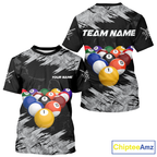 Personalized Billiard Shirt Billiard Jersey Billiard Gifts Team 8 Ball Pool Billiard