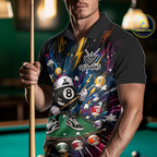 Custom Funny 8 Ball Pool Shirts Billiard Shirt Billiard Team Jersey Billiard League