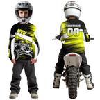 Personalized Yellow UTV Off-Road Shirts UTV Motocross Racing Shirt +