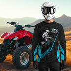 Personalized ATV Motocross Jersey For Adult & + Custom Quad Bike Shirt Off-Road ATV MX Racing