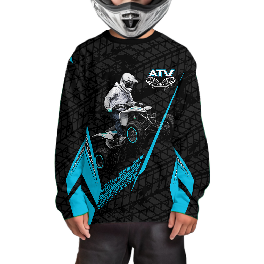 Personalized ATV Motocross Jersey For Adult & + Custom Quad Bike Shirt Off-Road ATV MX Racing