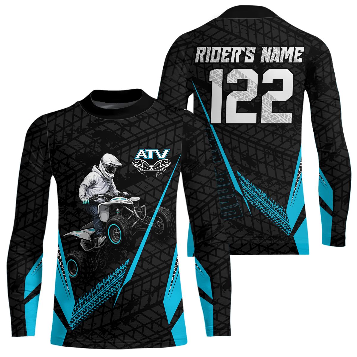 Personalized ATV Motocross Jersey For Adult & + Custom Quad Bike Shirt Off-Road ATV MX Racing