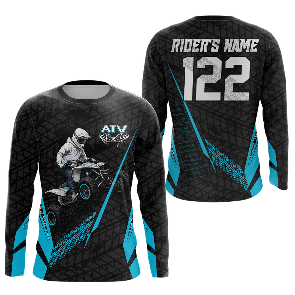 Personalized ATV Motocross Jersey For Adult & + Custom Quad Bike Shirt Off-Road ATV MX Racing