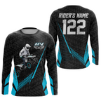 Personalized ATV Motocross Jersey For Adult & + Custom Quad Bike Shirt Off-Road ATV MX Racing