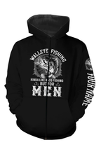 Walleye Fishing Funny Quote Custom Name Fishing Shirt Personalized Gift