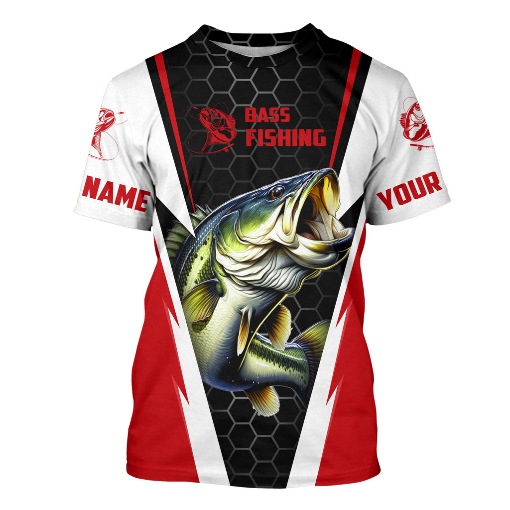 Personalized Bass Fishing jerseys, Bass Fishing Long Sleeve Fishing tournament shirts