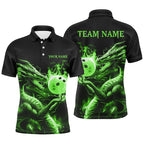 Personalized Multi-Color Dragon Bowling Team Shirts, And