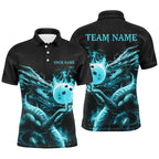 Personalized Multi-Color Dragon Bowling Team Shirts, And