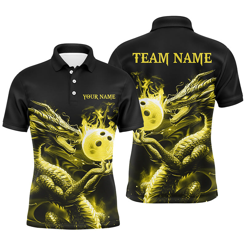 Personalized Multi-Color Dragon Bowling Team Shirts, And