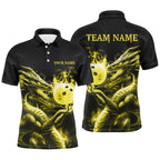 Personalized Multi-Color Dragon Bowling Team Shirts, And
