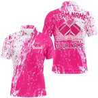 Custom Pink Pickleball Team Shirts Uniform, 'S Pickleball Outfit Pickleball Apparel