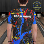 Personalized Colorful Bowling Shirts And, Custom Name Bowling Team Jerseys