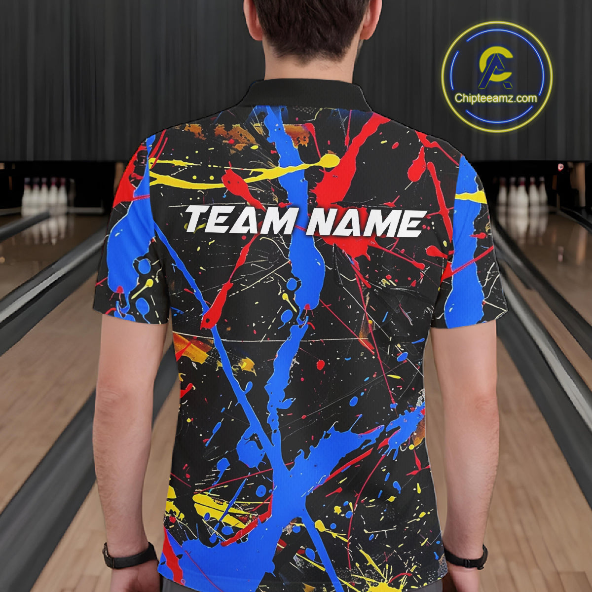 Personalized Colorful Bowling Shirts And, Custom Name Bowling Team Jerseys