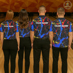 Personalized Colorful Bowling Shirts And, Custom Name Bowling Team Jerseys