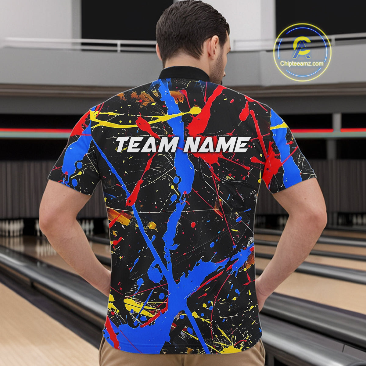 Personalized Colorful Bowling Shirts And, Custom Name Bowling Team Jerseys