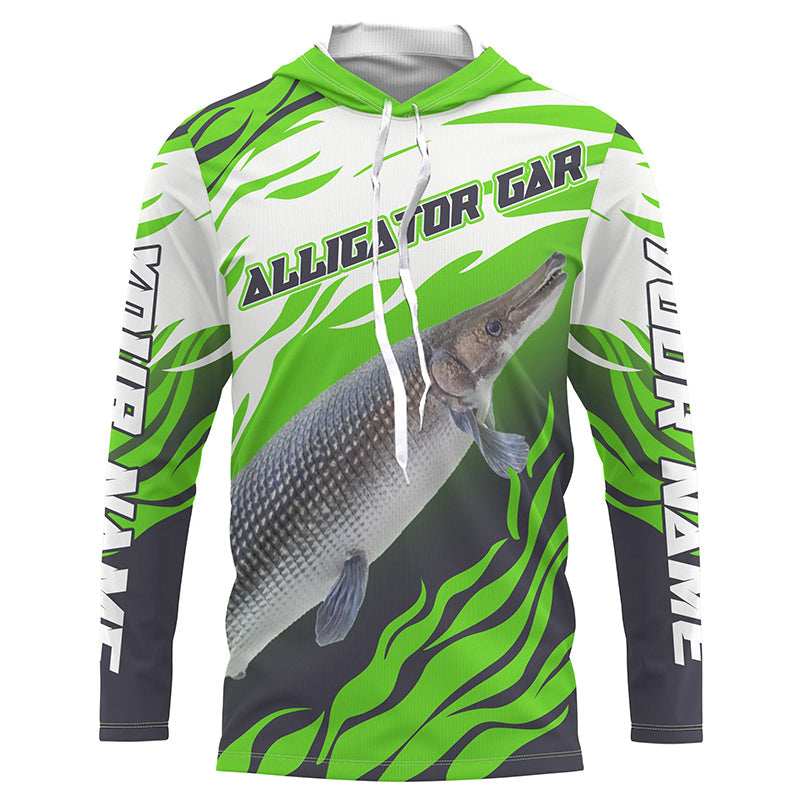 Alligator Gar Master Custom Uv Long Sleeve Fishing Shirt, Gar Tournament Fishing Shirt