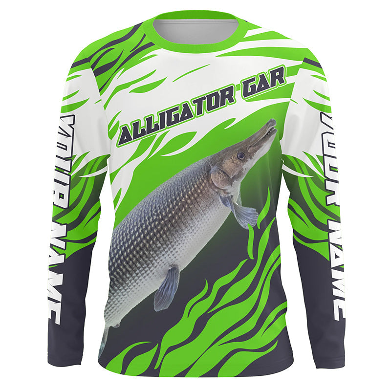 Alligator Gar Master Custom Uv Long Sleeve Fishing Shirt, Gar Tournament Fishing Shirt