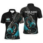 Multi-Color Dragon Bowling Shirts, With Personalized Name, Team'S Name