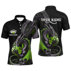 Multi-Color Dragon Bowling Shirts, With Personalized Name, Team'S Name