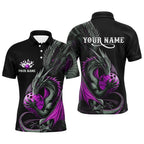Multi-Color Dragon Bowling Shirts, With Personalized Name, Team'S Name
