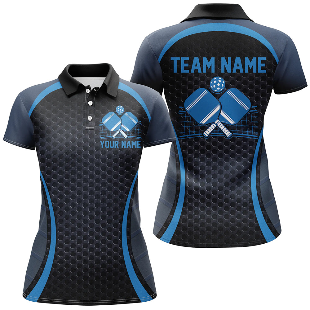 Custom Blue Pickleball Shirts, 's Pickleball Outfit Pickleball Team Shirts