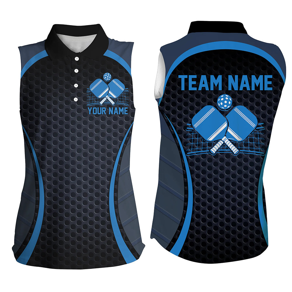 Custom Blue Pickleball Shirts, 's Pickleball Outfit Pickleball Team Shirts