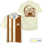 Personalized Casual Retro Bowling Team Players Matching Shirt, Bowlers Uniform