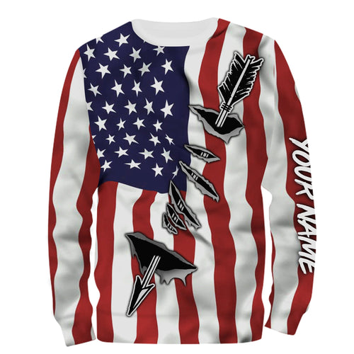 3D Bow hunting arrow Custom shirts for Bowhunters of America