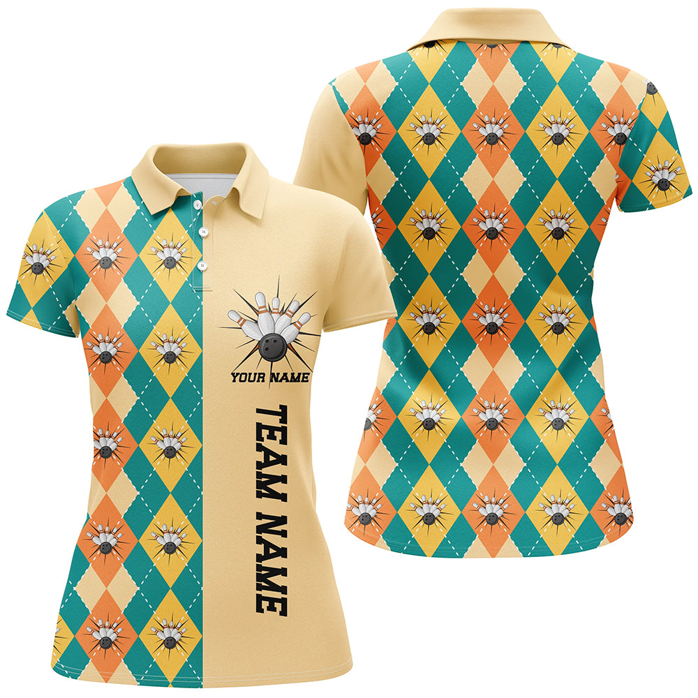 Personalized Vintage Bowling Shirts Fall Bowling Team Jersey Christmas Bowling Gifts
