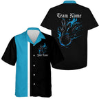 Custom Flame Bowling Shirts And, Vintage Bowling Shirt, Retro Bowling Apparel