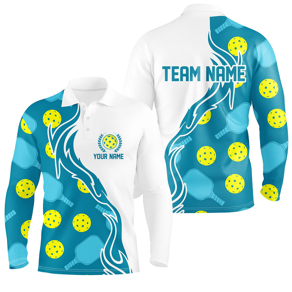 Custom 's Pickleball Polo Shirts With Team Name, Outdoor Pickleball Outfits For Players