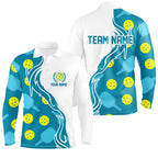 Custom 's Pickleball Polo Shirts With Team Name, Outdoor Pickleball Outfits For Players