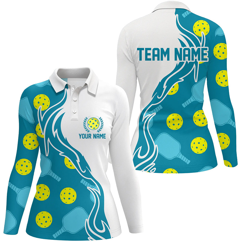Custom 's Pickleball Polo Shirts With Team Name, Outdoor Pickleball Outfits For Players