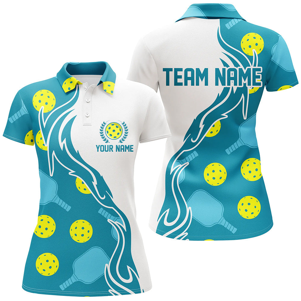Custom 's Pickleball Polo Shirts With Team Name, Outdoor Pickleball Outfits For Players