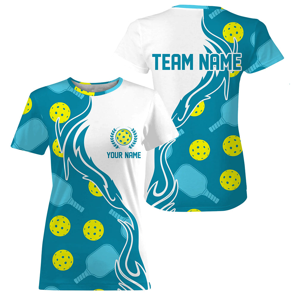 Custom Pickleball T-Shirts With Team Name, Outdoor Pickleball Outfits