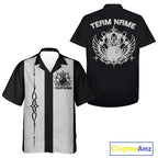 Custom Bowling King And Queen Retro Team Shirt, Matching Bowling League Shirt