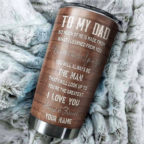 1PC Walleye Fishing Tumbler American Flag Custom Tumbler Cup Fishing Gifts For Dad On Father'S Day