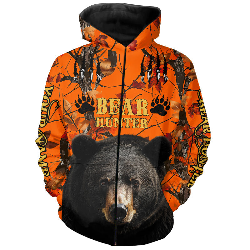 Black Bear Hunting Customize Name 3D All Over Printed Shirts Personalized Hunting gifts