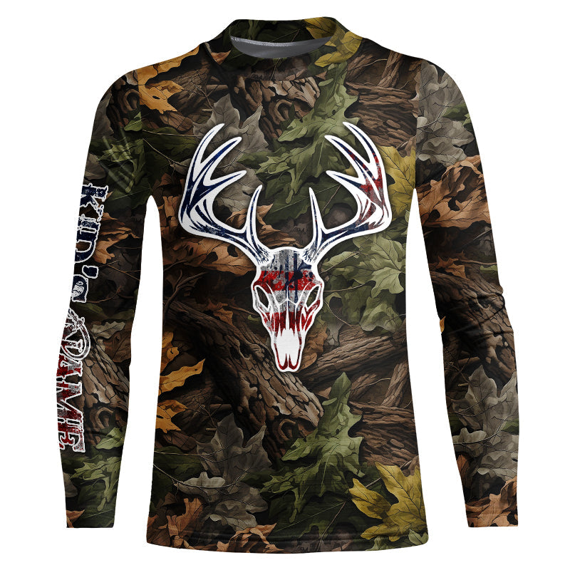 American deer buck hunting camouflage hunting clothes Customize Name 3D All Over Printed Shirts