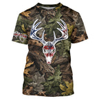 American deer buck hunting camouflage hunting clothes Customize Name 3D All Over Printed Shirts