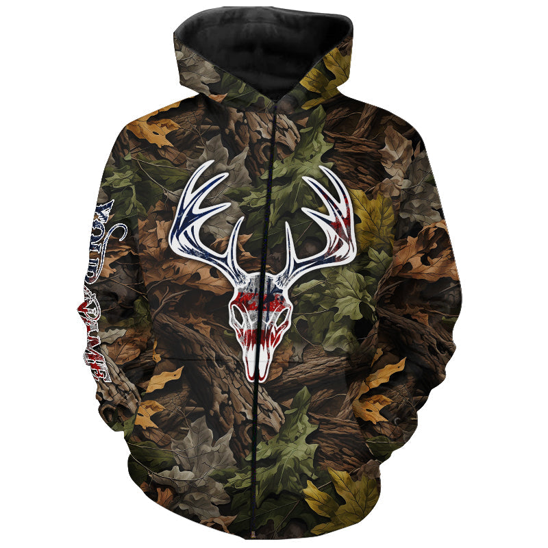 American deer buck hunting camouflage hunting clothes Customize Name 3D All Over Printed Shirts