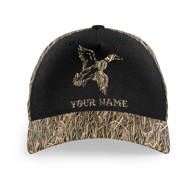 Duck hunting hat waterfowl camo Custom Unisex hunting Baseball hat cap